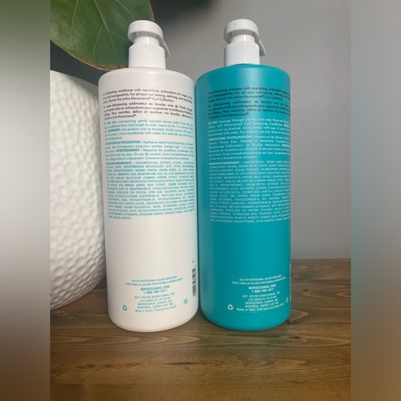 Morocannoil Curl Enhancing Shampoo & Conditioner 1 litre Duo - Picture 2 of 4